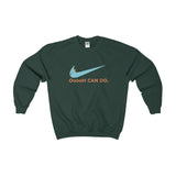 Mr. Meeseeks Just Do It Crewneck-Sweatshirt-Printify-Forest Green-S-PLATINUM REXZ-PREXZ