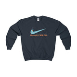 Mr. Meeseeks Just Do It Crewneck-Sweatshirt-Printify-Navy-S-PLATINUM REXZ-PREXZ