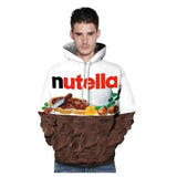 Nutella Hoodie-Hoodies & Sweatshirts-GuangZhou Raisevern International Clothing Co. Ltd-PLATINUM REXZ-PREXZ