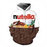 Nutella Hoodie-Hoodies & Sweatshirts-GuangZhou Raisevern International Clothing Co. Ltd-PLATINUM REXZ-PREXZ