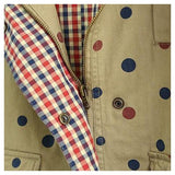 Polka Dot Jacket-Basic Jackets-Johnature Store-PLATINUM REXZ-PREXZ