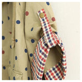 Polka Dot Jacket-Basic Jackets-Johnature Store-PLATINUM REXZ-PREXZ