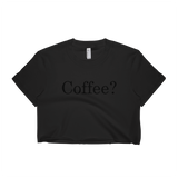 PREXZ Coffee Crop Top-T-Shirts-PLATINUM REXZ-Black-S-PLATINUM REXZ-PREXZ