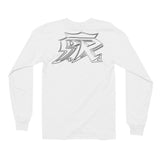 PREXZ Long sleeve sweater (unisex)-PLATINUM REXZ-PLATINUM REXZ-PREXZ