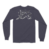 PREXZ Long sleeve sweater (unisex)-PLATINUM REXZ-PLATINUM REXZ-PREXZ