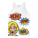 PREXZ WOW POW LOOK AT ME NOW COMIC Jersey (unisex)-PLATINUM REXZ-XS-PLATINUM REXZ-PREXZ