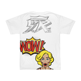 PREXZ WOW POW LOOK AT ME NOW COMIC Tee (unisex)-PLATINUM REXZ-PLATINUM REXZ-PREXZ