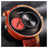 relogio masculino BOBO BIRD Watch Men 2 Time Zone Wooden Quartz Watches Women Design Men&#39;s Gift Wristwatch In Wood Box Dropship|Quartz Watches|-Quartz Watches-BOBO BIRD Official Store-PLATINUM REXZ-PREXZ