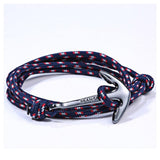 Rope Nylon Bracelets-Charm Bracelets-Nautical style-Cherry Blossom-PLATINUM REXZ-PREXZ