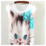 Round Collar Printed Tees-T-Shirts-Fairy Tale *-C-PLATINUM REXZ-PREXZ