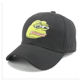 Sad Frog Snapback-Baseball Caps-YUKII HOUSE-PLATINUM REXZ-PREXZ