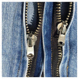 Selvedge Zipper Pants Slim Fit-Jeans-Shenzhen Victoria Fashion Men Women-PLATINUM REXZ-PREXZ