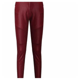 Slim Leather Pants-Pants & Capris-zanzea001 Store-PLATINUM REXZ-PREXZ