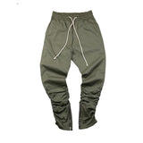 Solid Hip Hop Sweatpants-Casual Pants-HEYGUYS streetwear Store-Army Green-M-PLATINUM REXZ-PREXZ