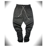 Solid Hip Hop Sweatpants-Casual Pants-HEYGUYS streetwear Store-Black-M-PLATINUM REXZ-PREXZ