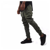 Solid Hip Hop Sweatpants-Casual Pants-HEYGUYS streetwear Store-PLATINUM REXZ-PREXZ