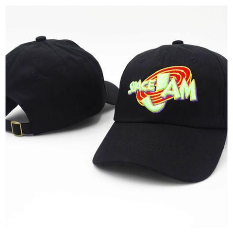 Space Jam Baseball Cap-Baseball Caps-sally's super mall-black-PLATINUM REXZ-PREXZ