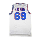 Space Jam Jersey-Basketball Jerseys-MM-Masmig Store-LE PEW 69 white-S-PLATINUM REXZ-PREXZ