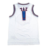 Space Jam Jersey-Basketball Jerseys-MM-Masmig Store-TAZ white-S-PLATINUM REXZ-PREXZ