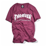 Thrasher Tee-T-Shirts-Ding li Electronic commerce co., LTD-Red-L-PLATINUM REXZ-PREXZ