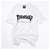 Thrasher Tee-T-Shirts-Ding li Electronic commerce co., LTD-White-L-PLATINUM REXZ-PREXZ