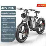 PREXZ Hydraulic Electric Bike 🔋🚵🏽‍♀️ | Adult X20 Moped