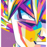 Super Sayian Retro Wall ArtZ-Painting & Calligraphy-LS Art 997 Store-13X18CM NO FRAME-B-PLATINUM REXZ-PREXZ