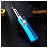 PREXZ Turbo Lighter | Blue Flame 🔥-Cigarette Accessories-JiuNing Lighter Accessories 2 Store-Blue-PLATINUM REXZ-PREXZ