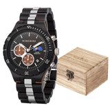 PREXZ Luxury Watch | Stylish Handmade Wooden Quartz ⌚