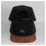 Velveteen Bobby Fitted Snapback-Baseball Caps-Jack's Fashion mall-black1-PLATINUM REXZ-PREXZ