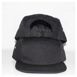 White Black Gray Flat Panel Strapback-Baseball Caps-Jack's Fashion mall-PLATINUM REXZ-PREXZ