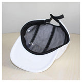 White Black Gray Flat Panel Strapback-Baseball Caps-Jack's Fashion mall-PLATINUM REXZ-PREXZ