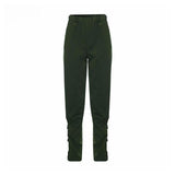 Women Army Green Elastic Waist Pants-Pants & Capris-Romeo & Juliet Clothes Store-PLATINUM REXZ-PREXZ