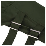 Women Army Green Elastic Waist Pants-Pants & Capris-Romeo & Juliet Clothes Store-PLATINUM REXZ-PREXZ