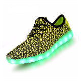 Women's Athletic LED Shoes-Women's Vulcanize Shoes-Attain promising Ltd.-PLATINUM REXZ-PREXZ