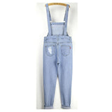 Women's Ripped Jumpsuit-Jeans-APHRODITE HOME-PLATINUM REXZ-PREXZ