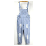 Women's Ripped Jumpsuit-Jeans-APHRODITE HOME-PLATINUM REXZ-PREXZ