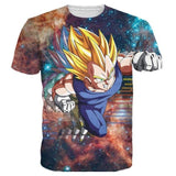 Z-Fighters Galaxy T-Shirts-T-Shirts-Perfect Designs Co., Ltd-1-S-PLATINUM REXZ-PREXZ